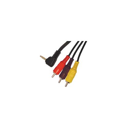 3 Way RCA to 2 Way jack plug3M