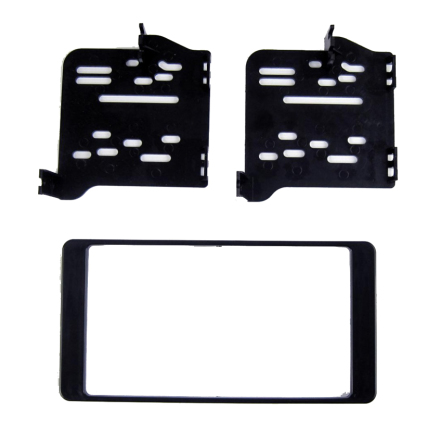 Mitsubishi ASX 2014> Piano Black Double DIN Fascia Kit