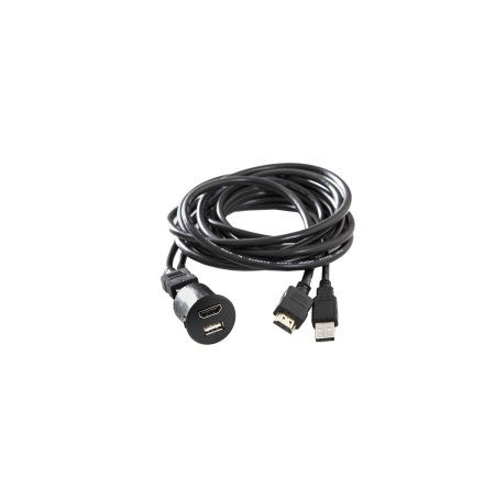 USB / HDMI connector for Fiat Ducato