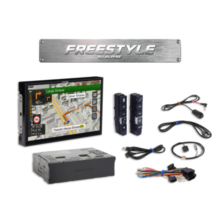 9" Alpine Style Navigation System for Freestyle