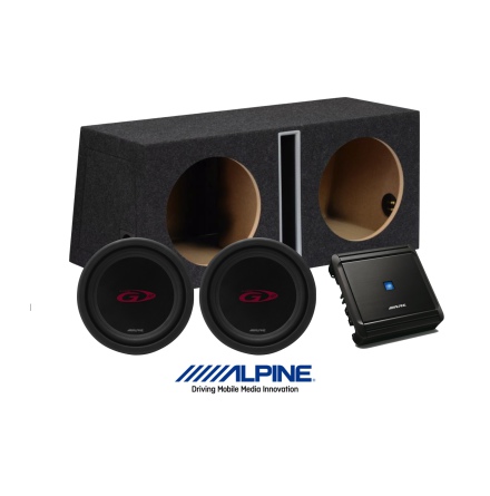 Alpine Type-G baspaket 2x12" och MRV-M500