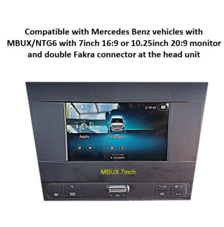 Camera interface compatible MB NTG6 - 7&10,2 inch