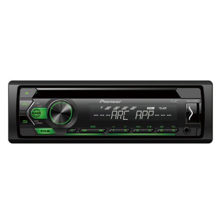Pioneer DEH-S120UBG 4x50W,MP3,AUX,USB,Grn knapbelysning