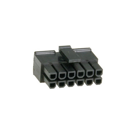 Microfit Housing 12 Pin Black