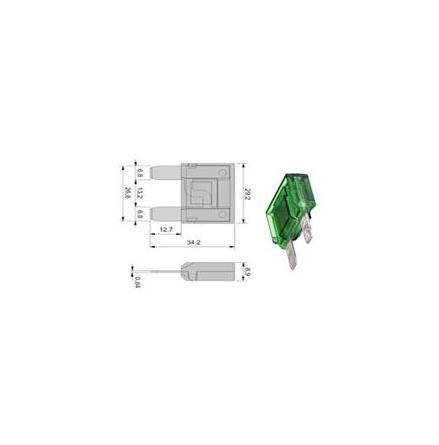 30 AMP MAXI BLADE FUSE X 1