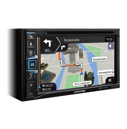 Alpine Naigation System with DVD player Truck map