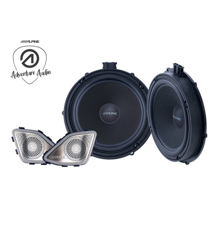 Alpine VW T6 2-way 200mm speaker update